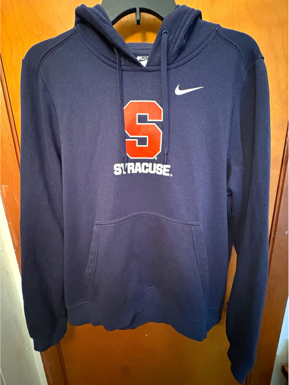 Nike Syracuse Orange Hoodie Navy Blue Men’s Large